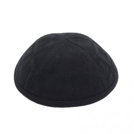 KIPPA CARRÉ NOIR TAILLE 5
