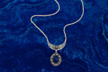 COLLIER EN ARGENT PUR 