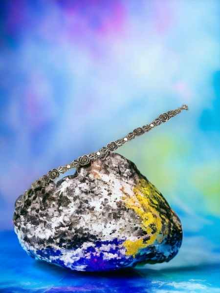 BRACELET EN ARGENT PUR 