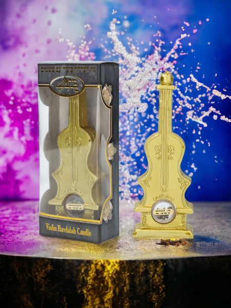 BOUGIE HAVDALA EN FORME DE VIOLON