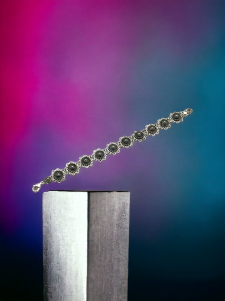 BRACELET EN ARGENT PUR 