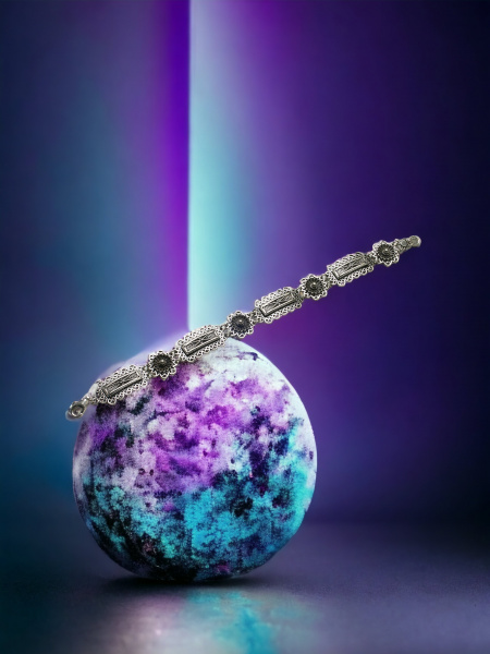 BRACELET EN ARGENT PUR 