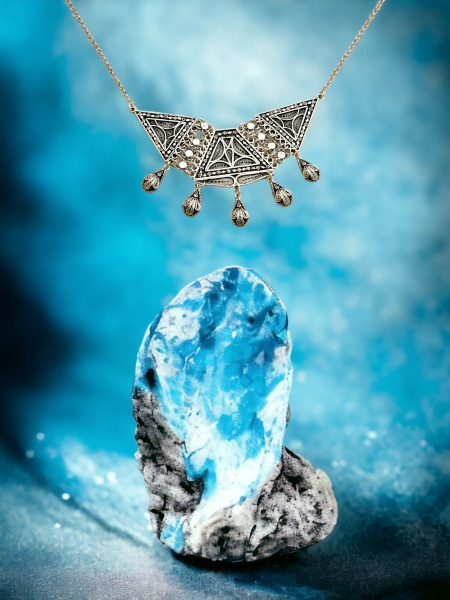 COLLIER EN ARGENT PUR 