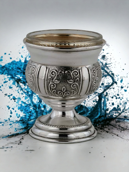 SALIÈRE DE TABLE EN ARGENT PUR : 925 ARGENT STERLING 