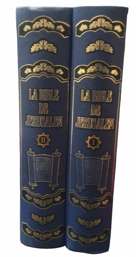 LA BIBLE DE JERUSALEM Set de 2 Volumes