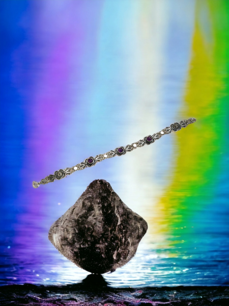 BRACELET EN ARGENT PUR 