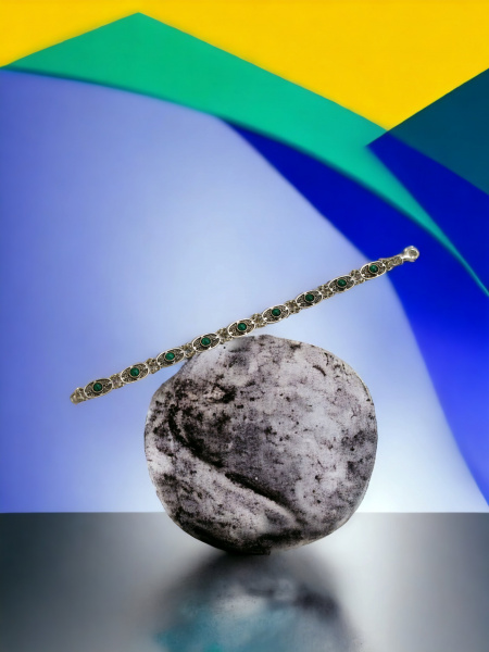 BRACELET EN ARGENT PUR 