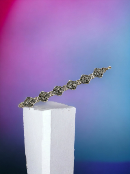 BRACELET EN ARGENT PUR 