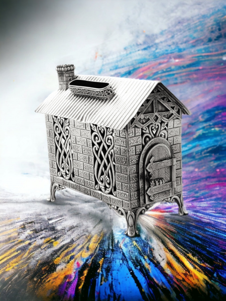 TSÉDAKA EN ARGENT PUR : 925 ARGENT STERLING