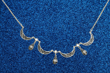 COLLIER EN ARGENT PUR 