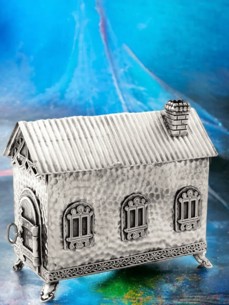 TSÉDAKA EN ARGENT PUR : 925 ARGENT STERLING 