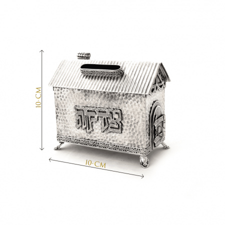 TSÉDAKA EN ARGENT PUR : 925 ARGENT STERLING 