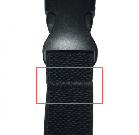 Ceinture de Chabbat Noire (H/F)