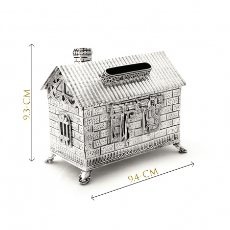 TSÉDAKA EN ARGENT PUR : 925 ARGENT STERLING