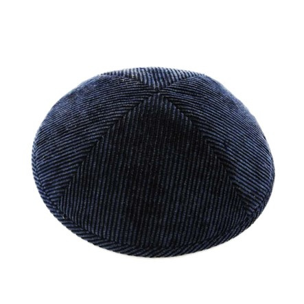 KIPPA VELOURS BLEU FONCÉ TAILLE 5