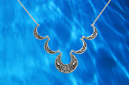 COLLIER EN ARGENT PUR 