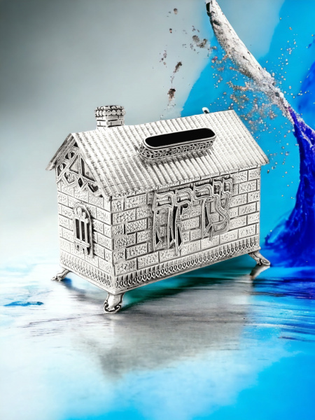 TSÉDAKA EN ARGENT PUR : 925 ARGENT STERLING