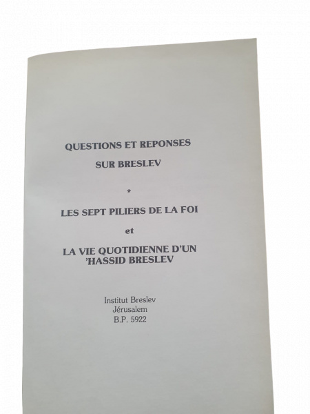 QUESTIONS ET REPONSES SUR BRESLEV