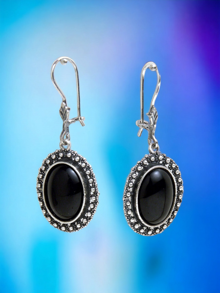 עגילי כסף טהור