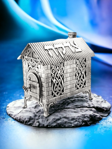 TSÉDAKA EN ARGENT PUR : 925 ARGENT STERLING