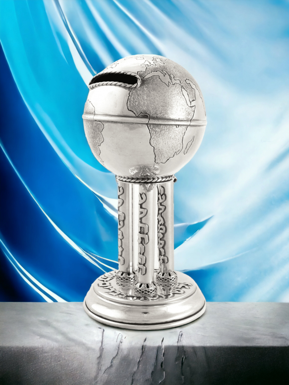 TSÉDAKA EN ARGENT PUR : 925 ARGENT STERLING