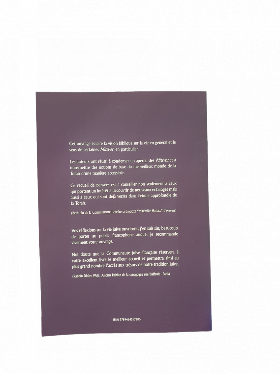 A TRAVERS LE REGARD DE LA TORAH : REFLEXION SUR LE MONDE ET LA VIE