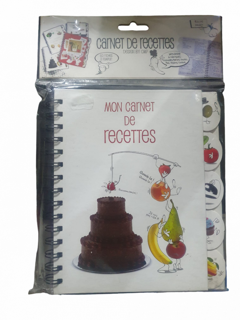 MON CARNET DE RECETTES