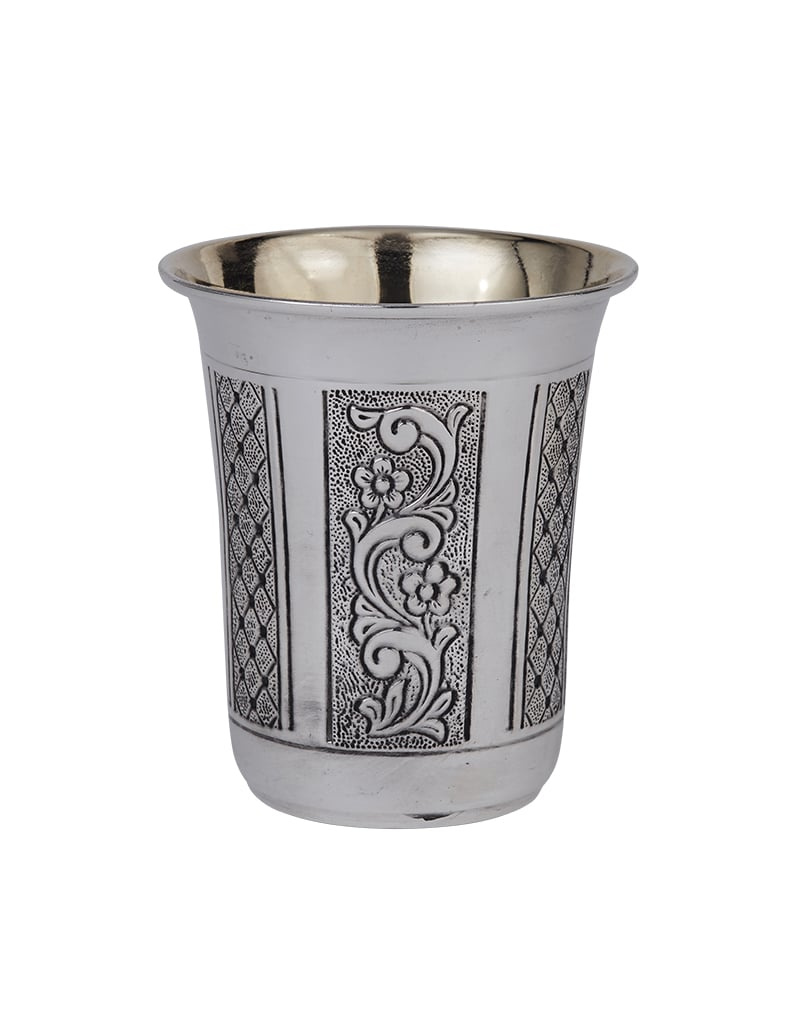 Verre de Kidoush 925 argent sterling : argent pur