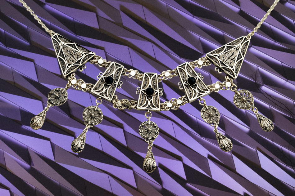 שרשרת בכסף טהור 