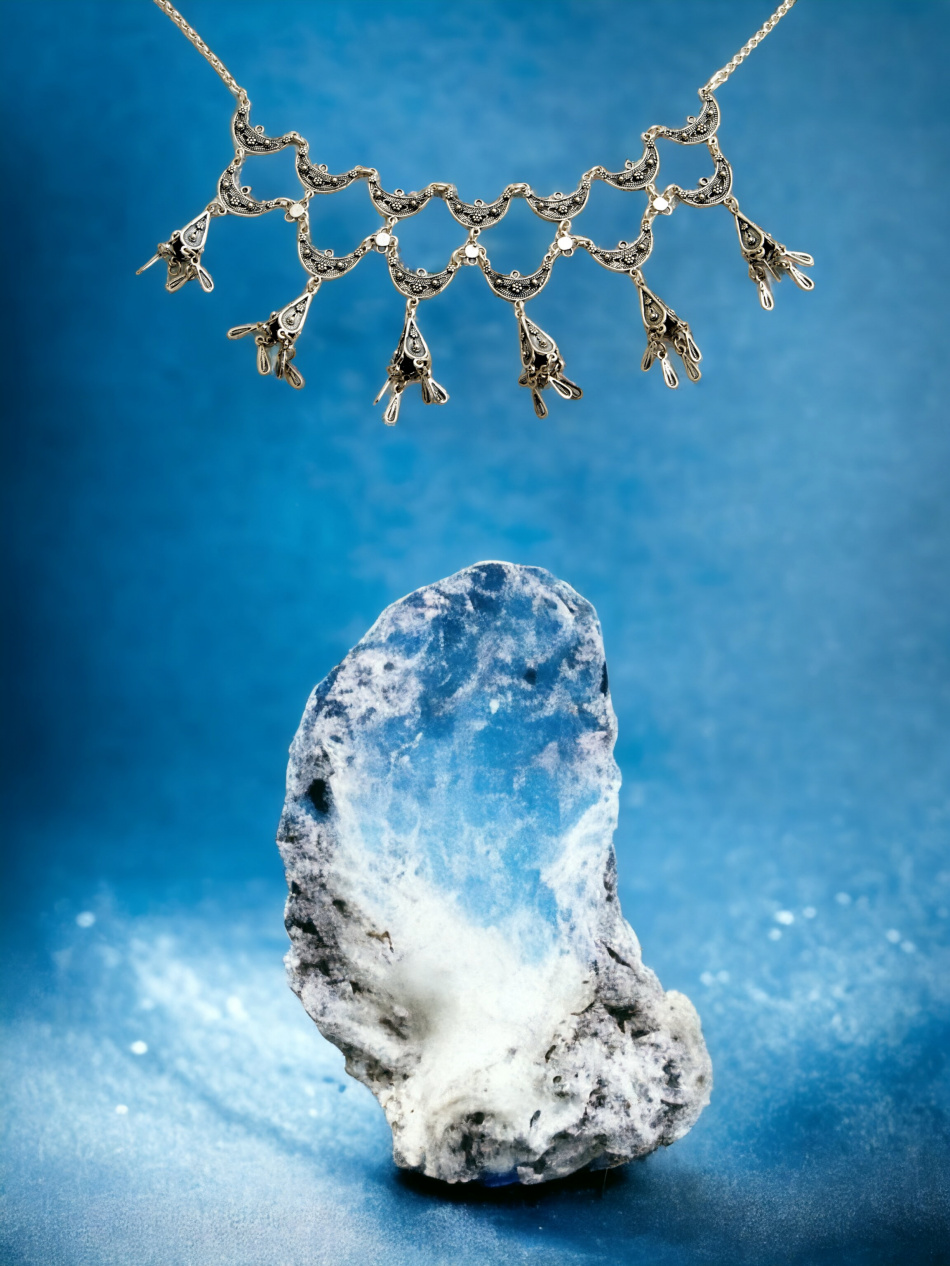 COLLIER EN ARGENT PUR 