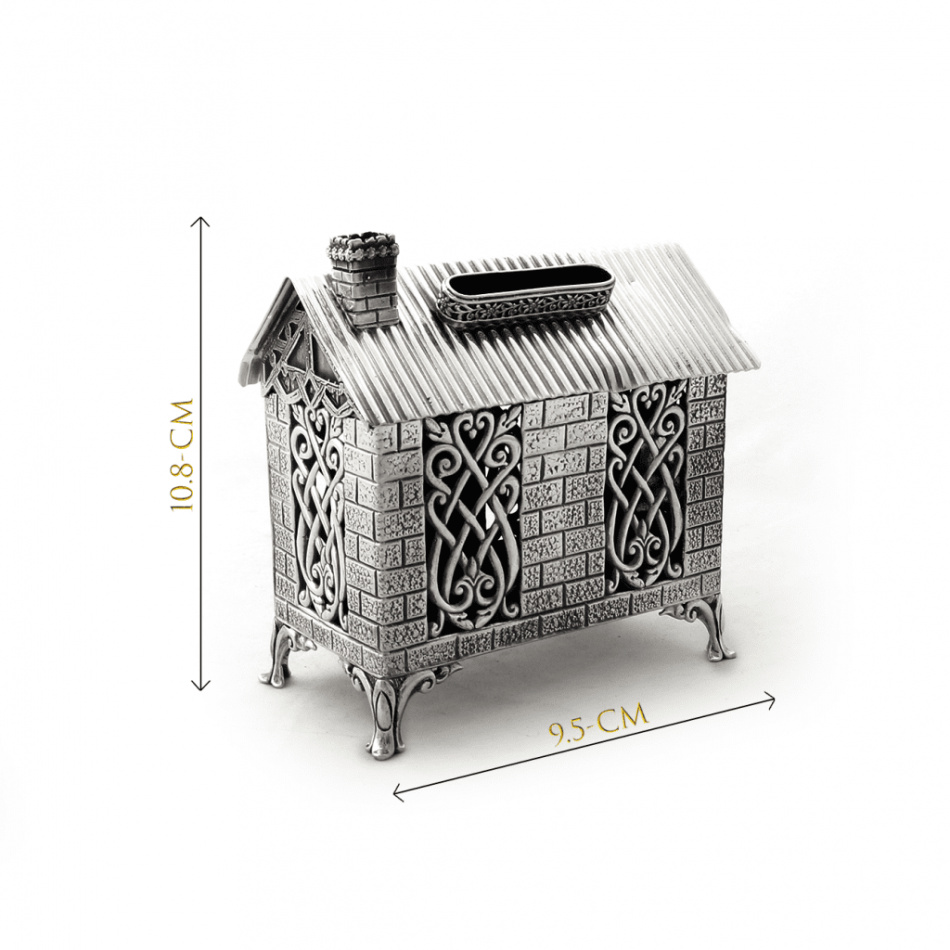 TSÉDAKA EN ARGENT PUR : 925 ARGENT STERLING