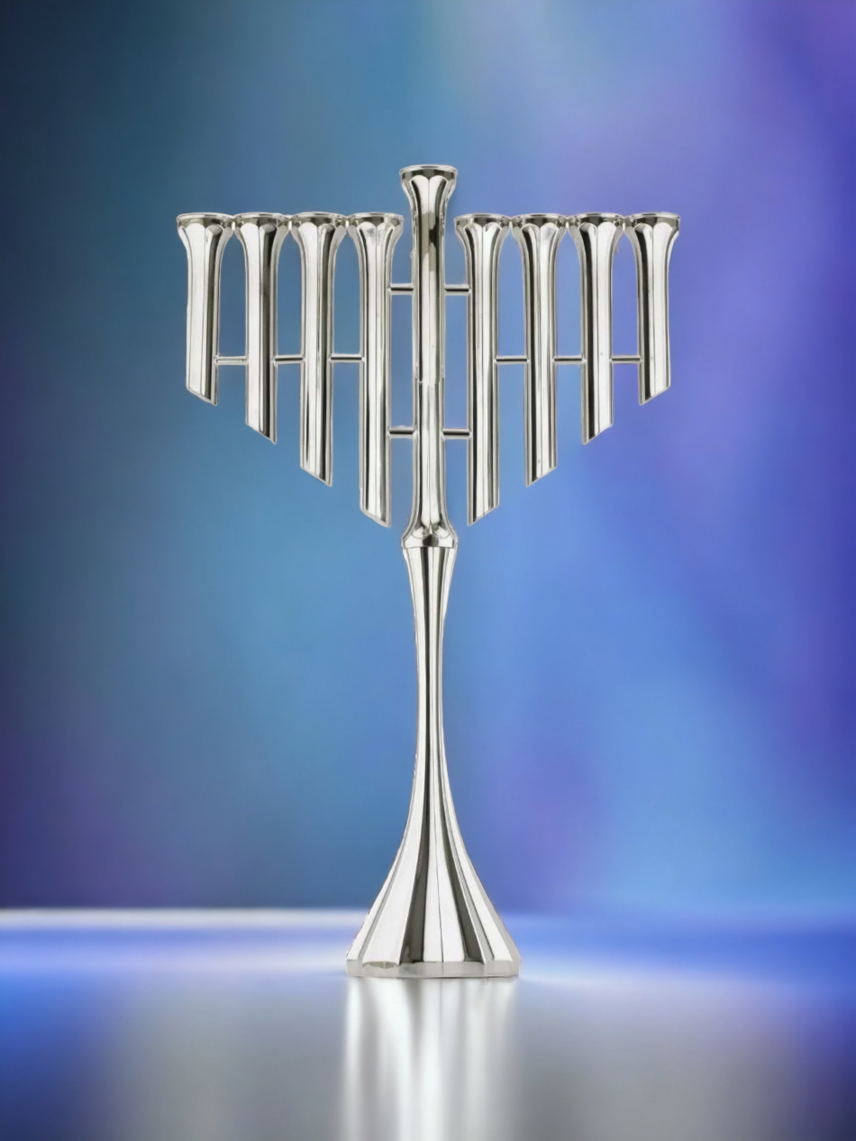 'HANOUKIA D'EXCEPTION EN ARGENT PUR : 925 ARGENT STERLING 