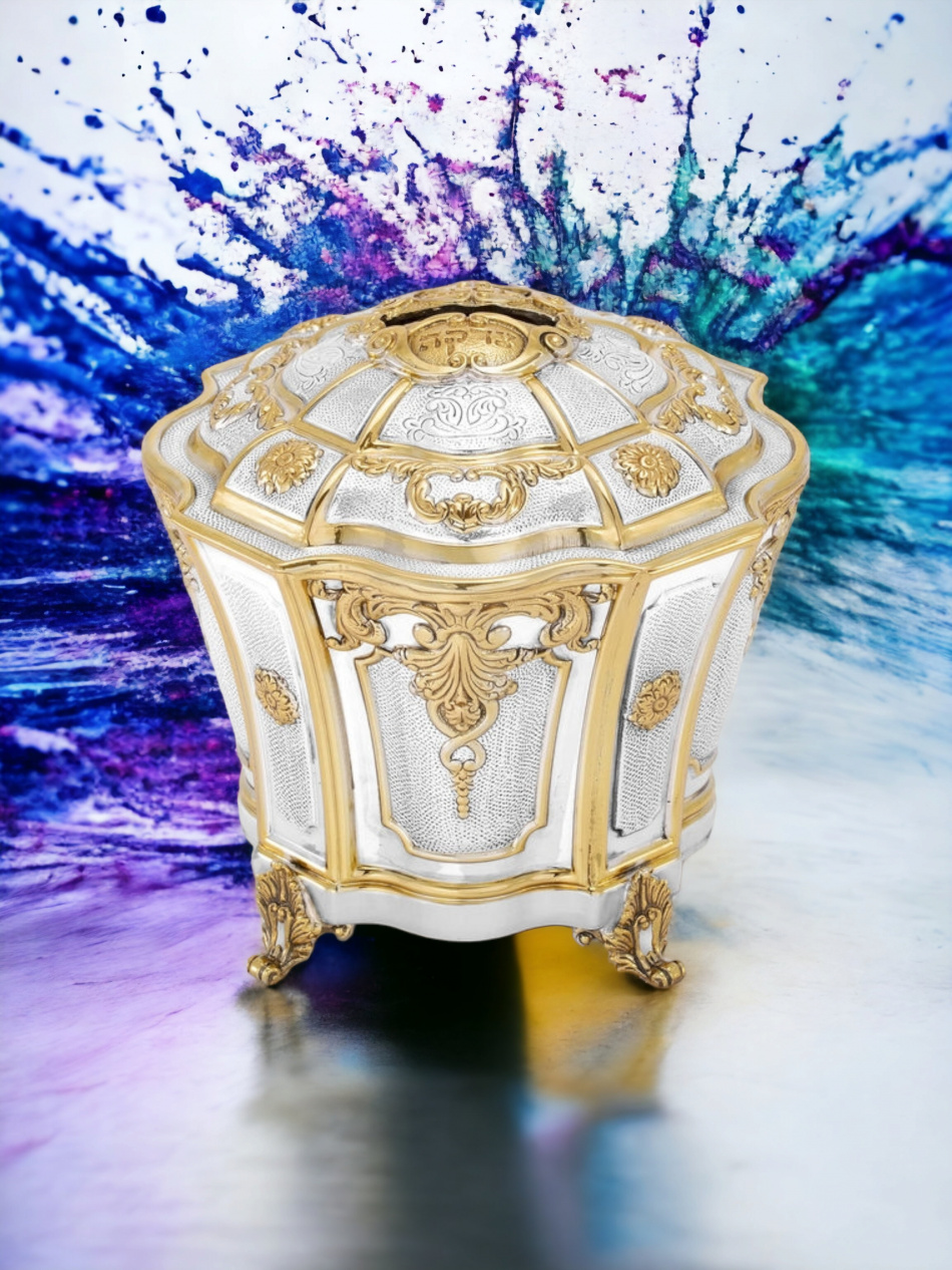 TSÉDAKA EN ARGENT PUR : 925 ARGENT STERLING