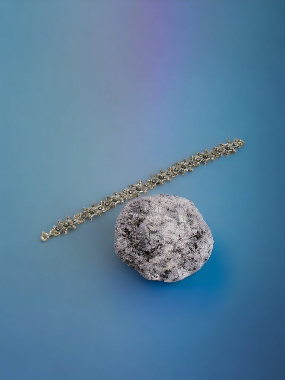 BRACELET EN ARGENT PUR 