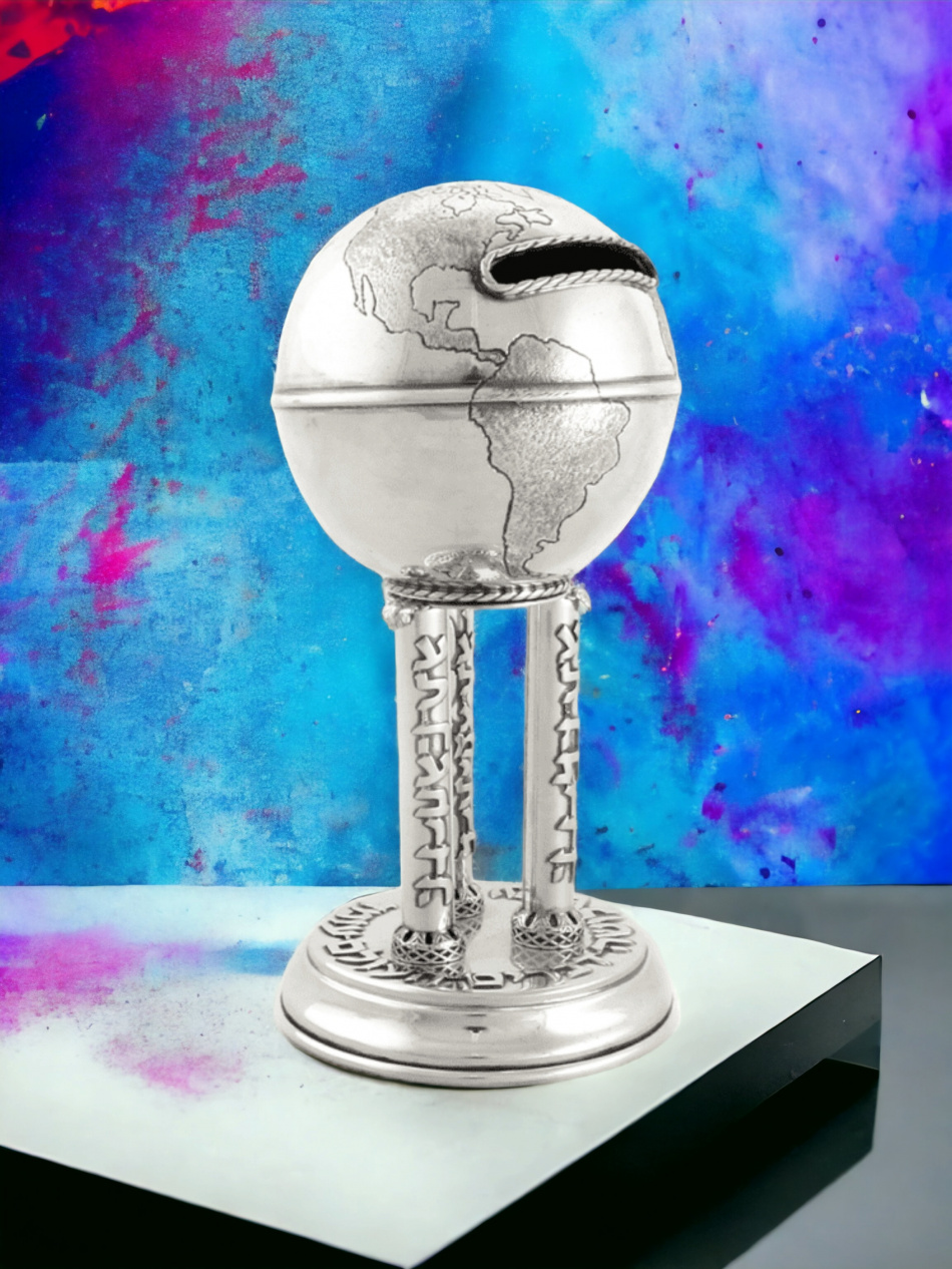 TSÉDAKA EN ARGENT PUR : 925 ARGENT STERLING