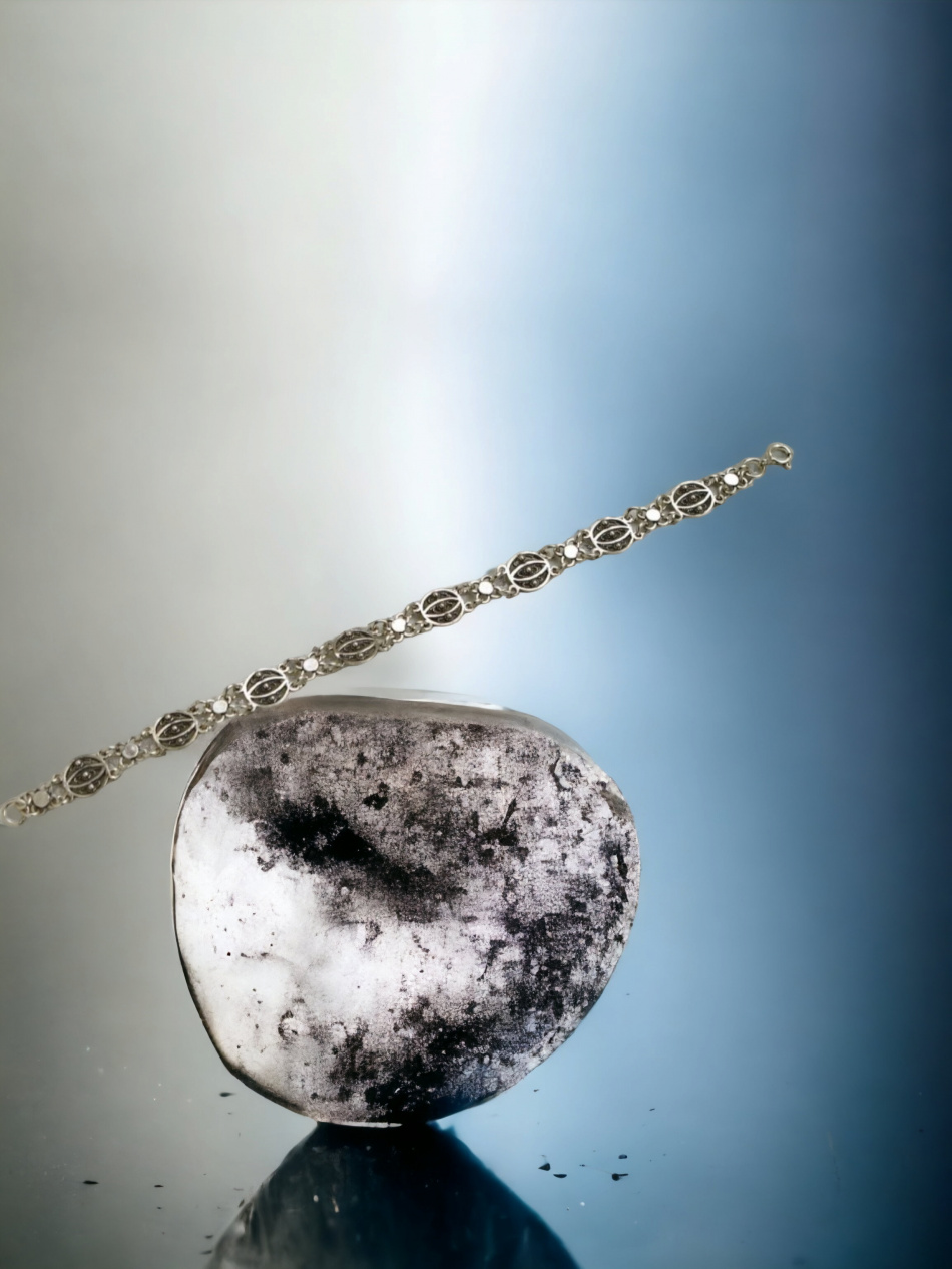 BRACELET EN ARGENT PUR 