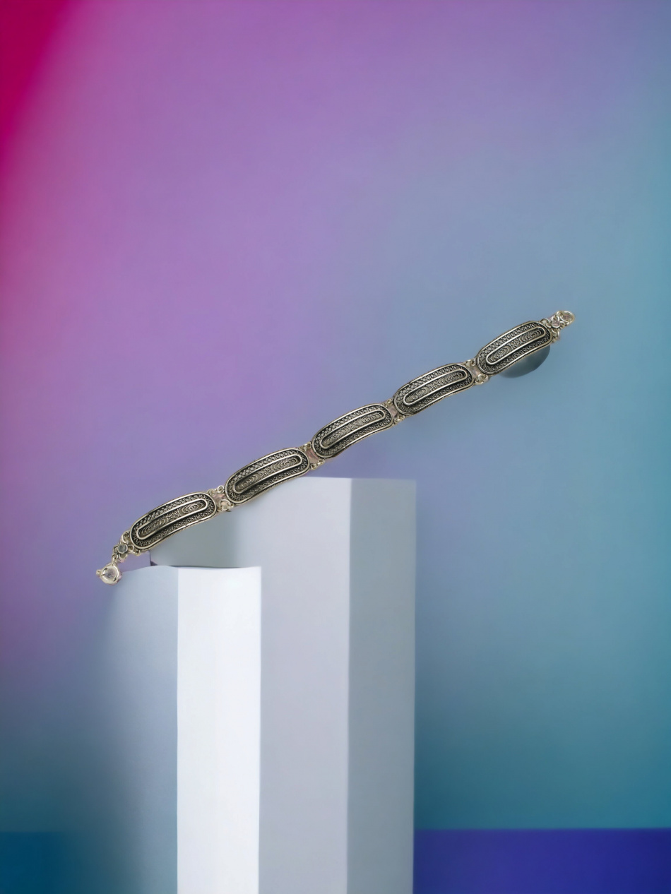 BRACELET EN ARGENT PUR 