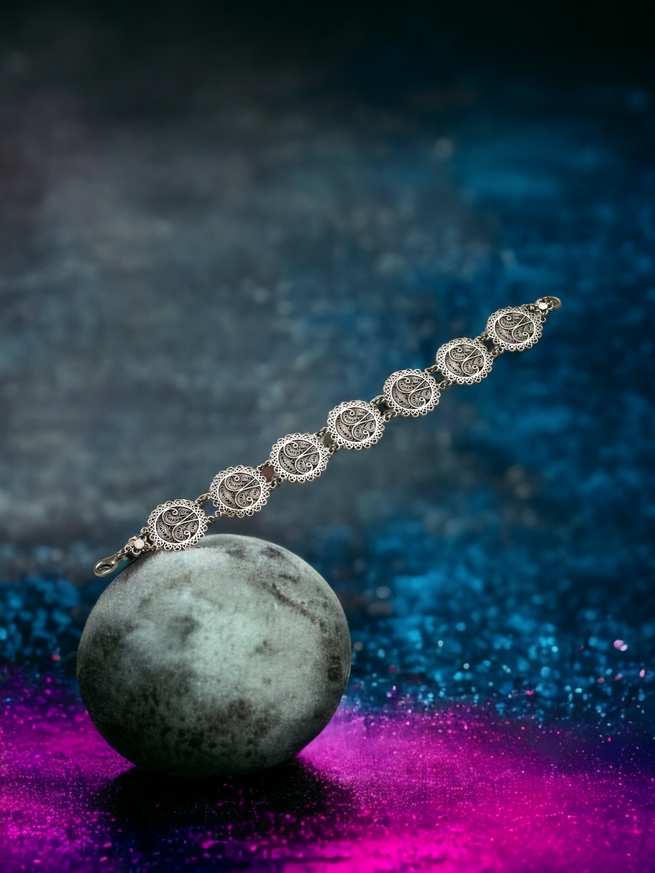 BRACELET EN ARGENT PUR 