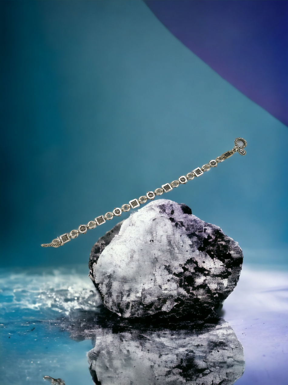 BRACELET EN ARGENT PUR 