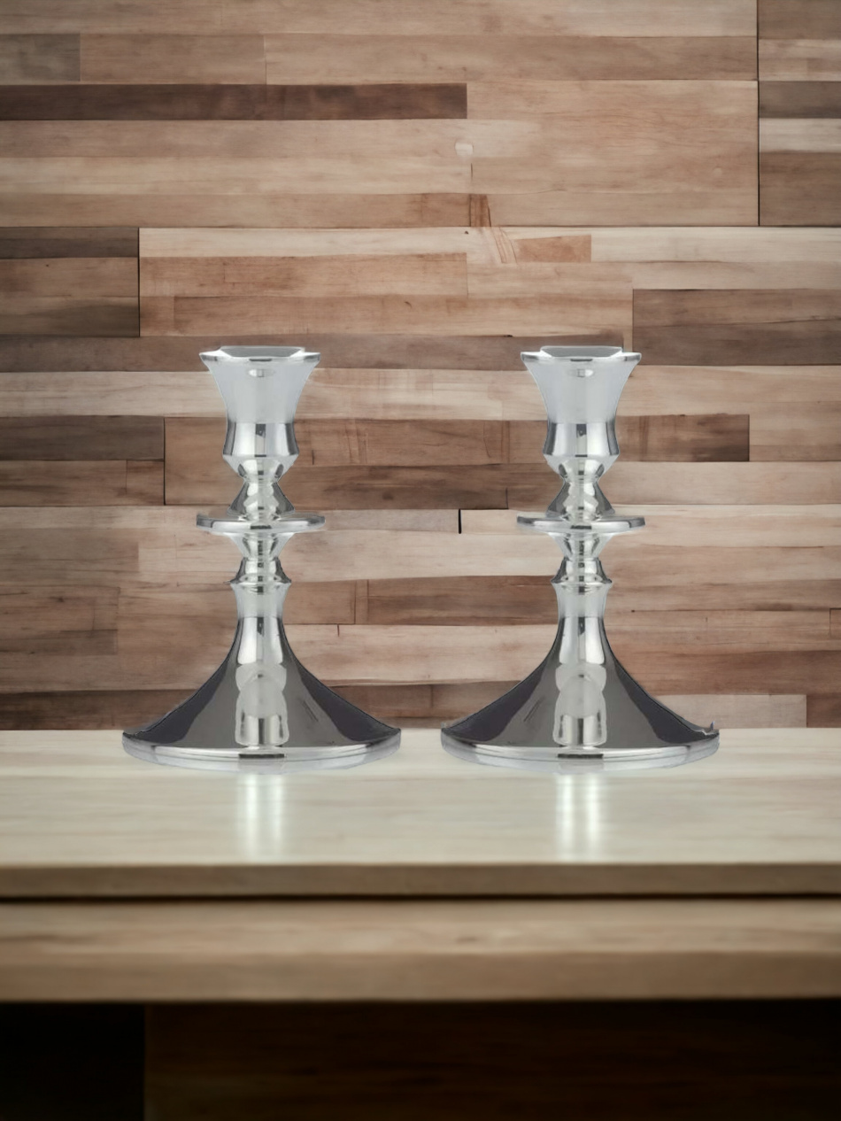 PETITS BOUGEOIRS DE CHABBAT EN ARGENT PUR : 925 ARGENT STERLING