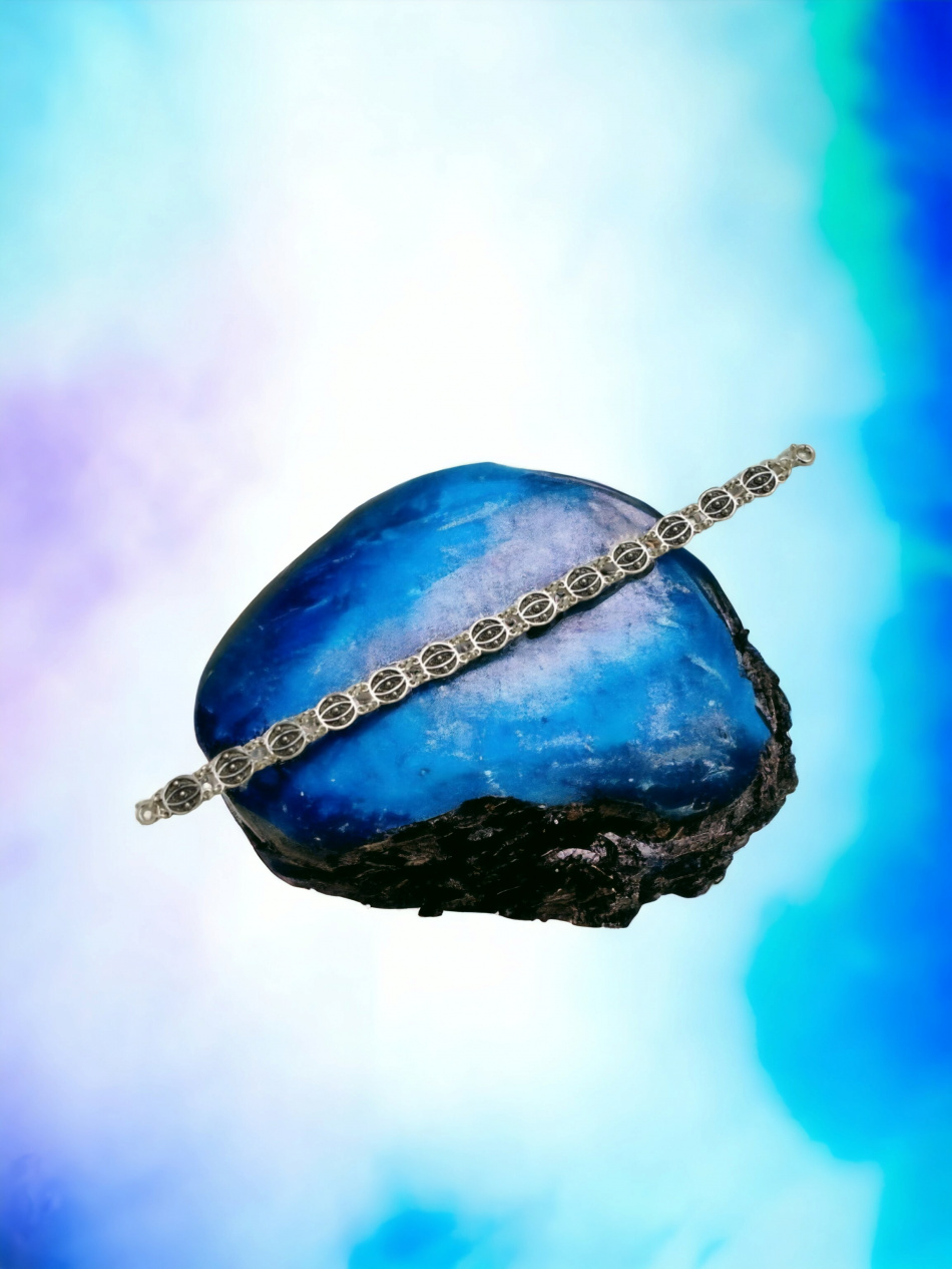 BRACELET EN ARGENT PUR 