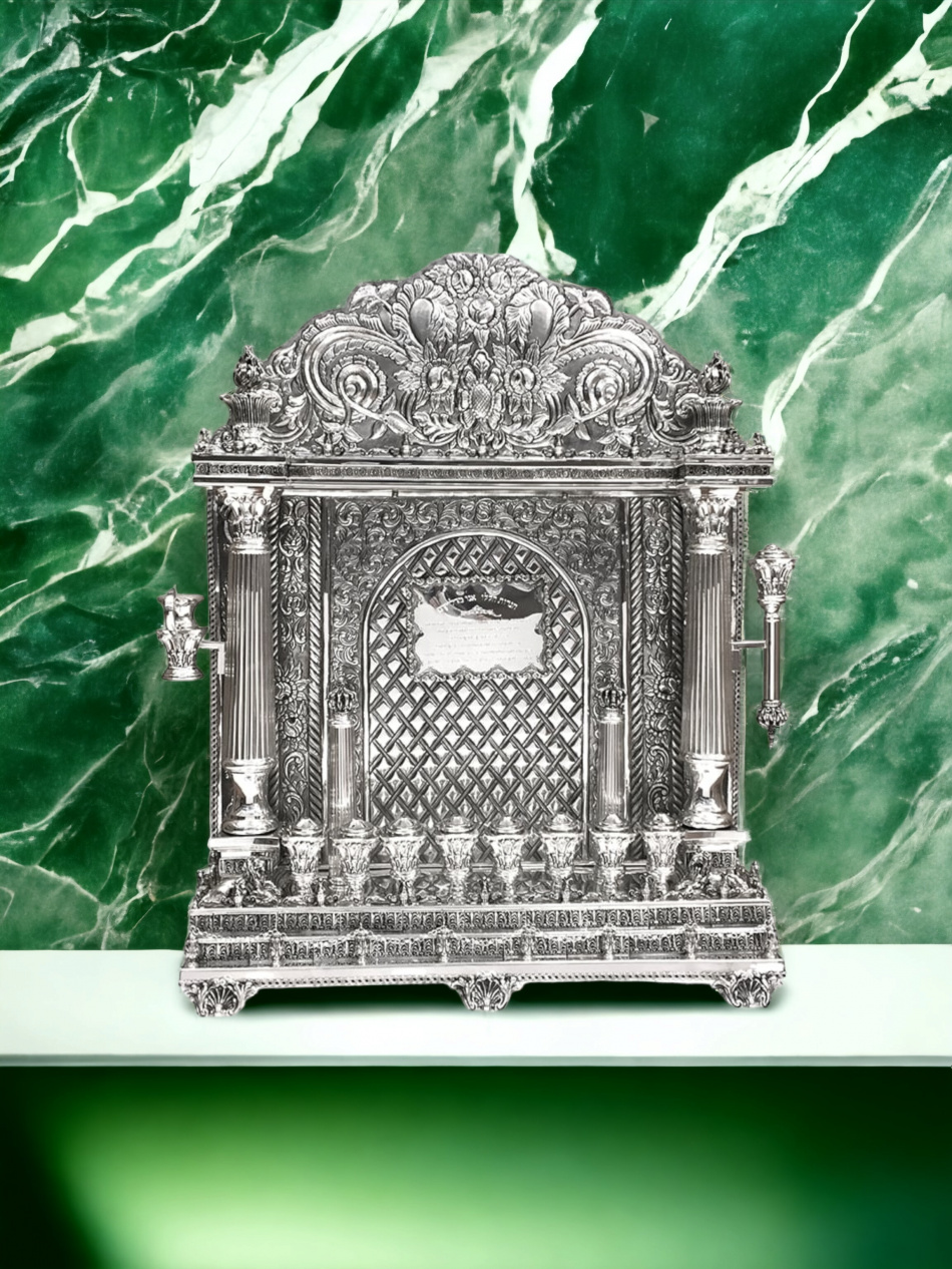 'HANOUKIA EN ARGENT PUR : 925 ARGENT STERLING 