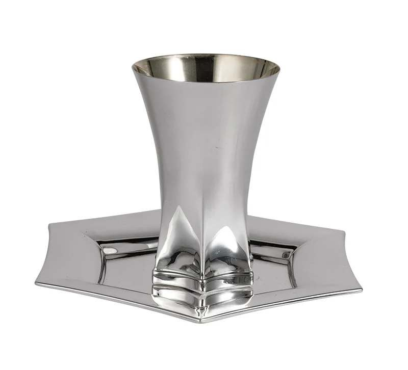 Set De Kidoush De Luxe Fabriqué En Argent Sterling 925 : Argent Pur