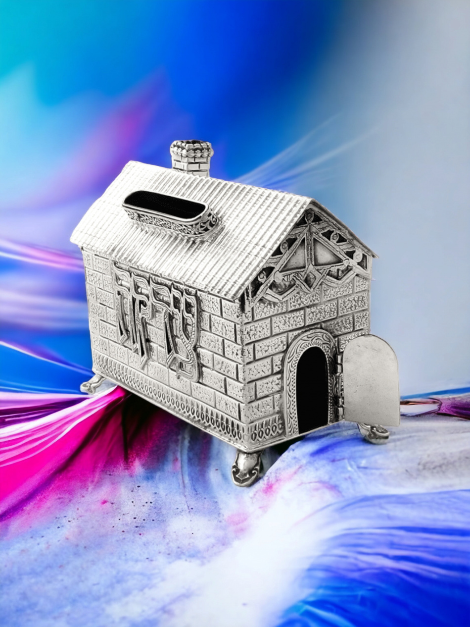 TSÉDAKA EN ARGENT PUR : 925 ARGENT STERLING