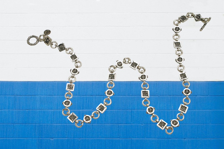 COLLIER EN ARGENT PUR 