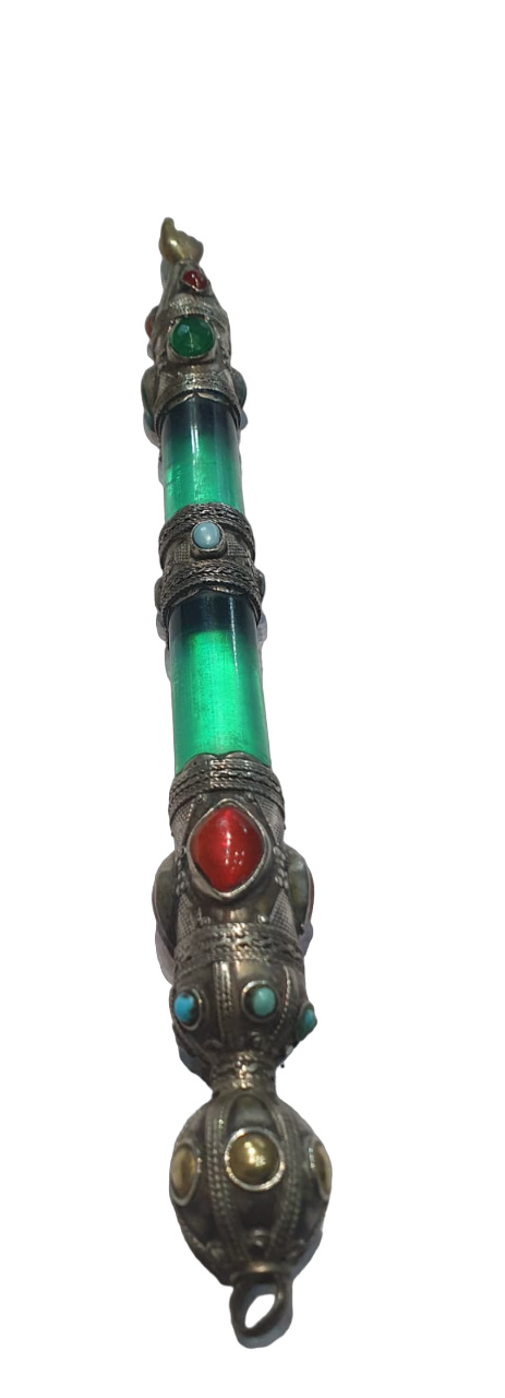 Main de Sefer Thora en Verre incassable et en Argent pur 