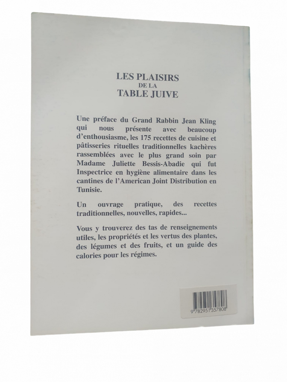LES PLAISIRS DE LA TABLE JUIVE