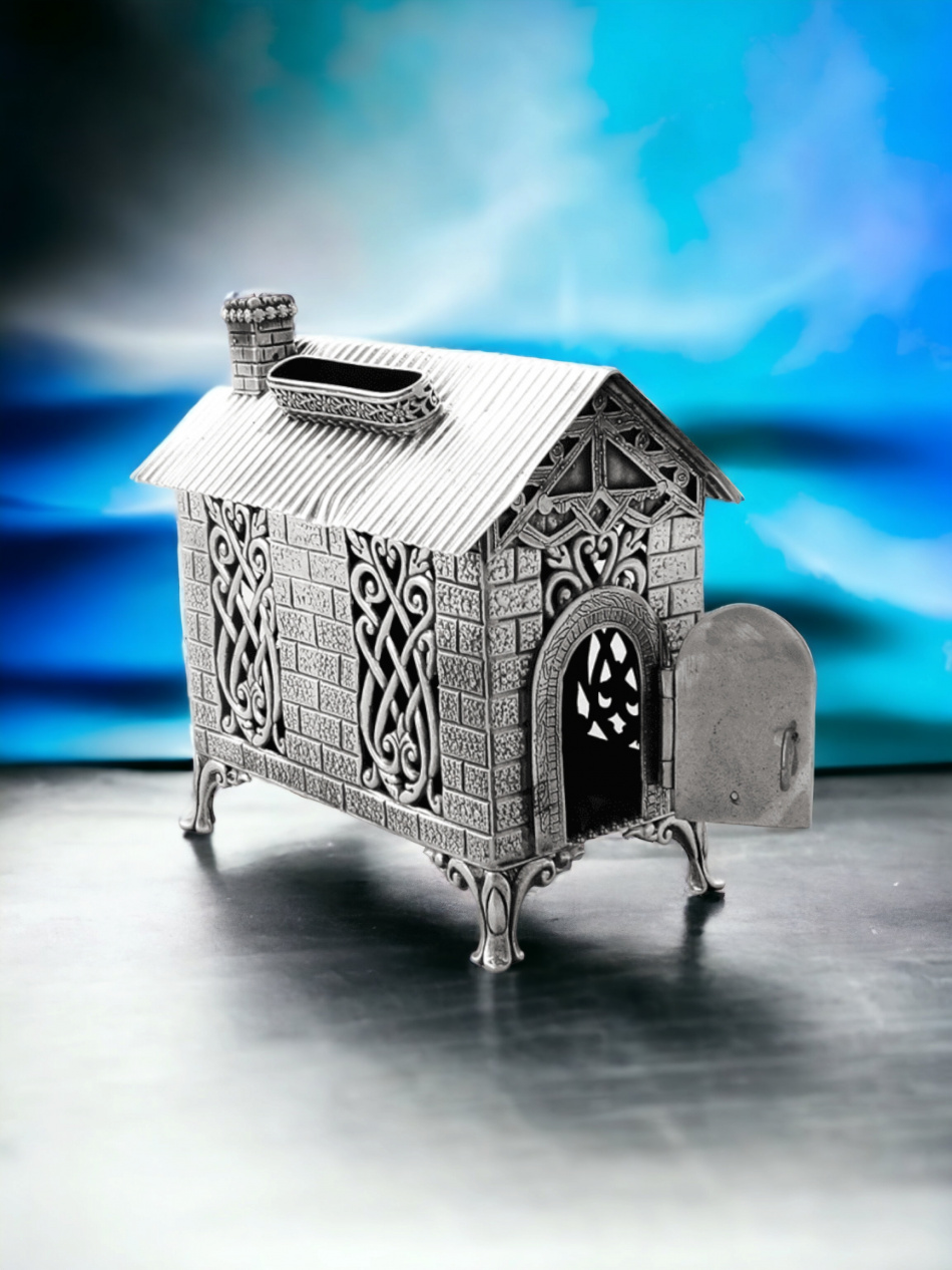 TSÉDAKA EN ARGENT PUR : 925 ARGENT STERLING