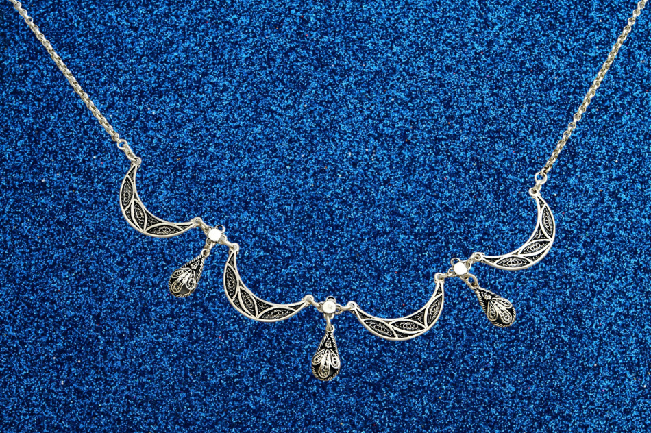 COLLIER EN ARGENT PUR 