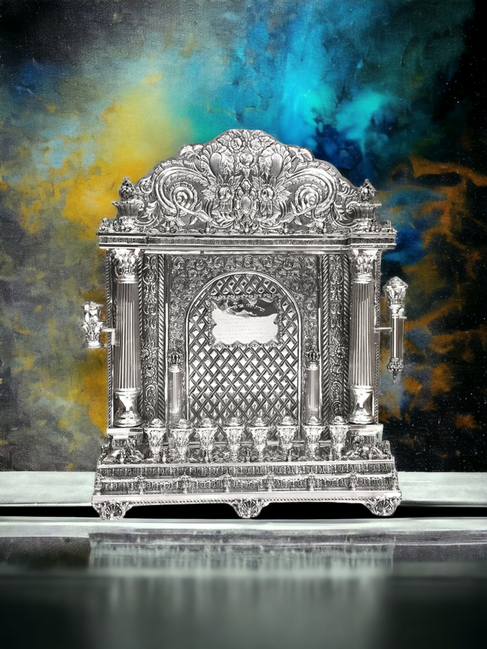 'HANOUKIA EN ARGENT PUR : 925 ARGENT STERLING 